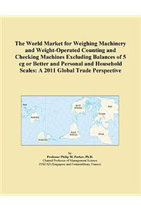 The World Market for Weighing Machinery and Weight-Operated Counting and Checking Machines Excluding Balances of 5 CG or Better and Personal and Household Scales