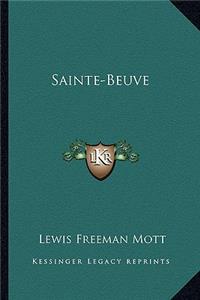 Sainte-Beuve