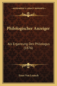 Philologischer Anzeiger