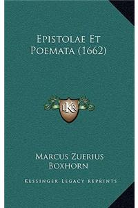 Epistolae Et Poemata (1662)