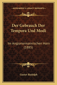 Gebrauch Der Tempora Und Modi