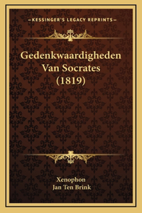 Gedenkwaardigheden Van Socrates (1819)