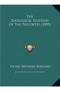 The Zoological Position Of The Trilobites (1895)