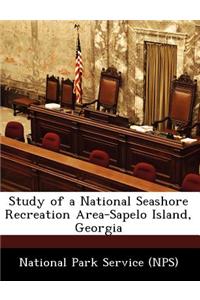 Study of a National Seashore Recreation Area-Sapelo Island, Georgia