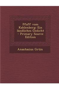 Pfaff Vom Kahlenberg