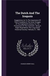 Dutch And The Iroquois