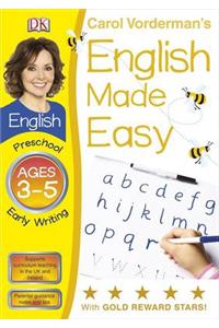 English Made Easy Early Writing Ages 3-5 Preschool Key Stage 0