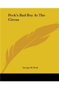 Peck's Bad Boy At The Circus