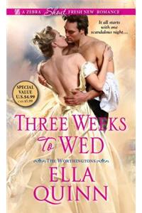 Three Weeks to Wed