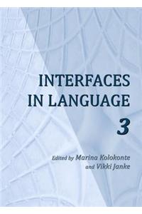 Interfaces in Language 3