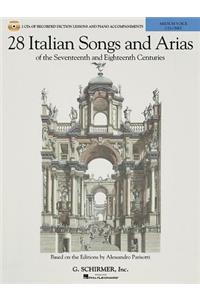 28 Italian Songs & Arias of the 17th and 18th Centuries - Medium Voice