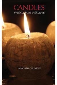 Candles Weekly Planner 2016