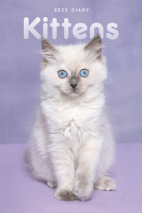 2025 Kittens A5 Engagement Diary Wiro