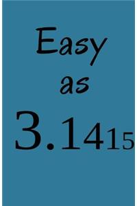 Easy as 3.14