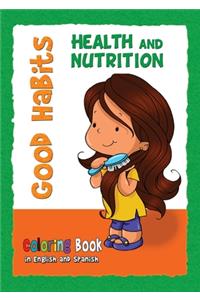 Good Habits Coloring Book - Health and Nutrition