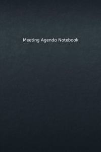 Meeting Agenda Notebook