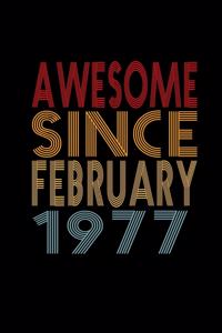 Awesome Since February 1977