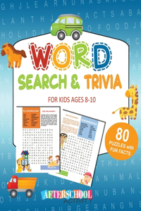 Word Search and Trivia for Kids Ages 8-10