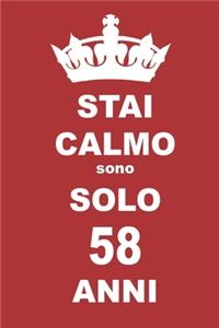stai calmo sono solo 58 anni