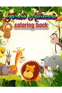 Forest Animals coloring book