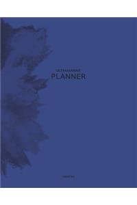 Undated Ultramarine Planner: Incredible Explosive 12 Month - 1 Year No Date Daily Weekly Monthly Business Journal- Calendar Organizer with To-Do List, Goals Planning, Schedule A