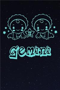 Gemini - My Cute Zodiac Sign Notebook