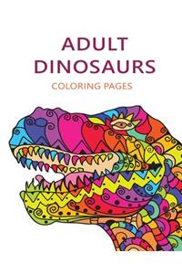 Adult Dinosaurs Coloring Pages