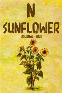 N Sunflower Journal 2020