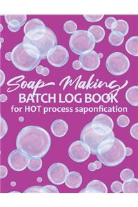 Soap Making Batch Log Book For Hot Process Saponification
