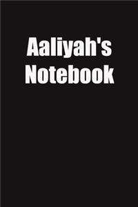 Aaliyah's Notebook