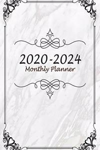 2020-2024 Monthly Planner