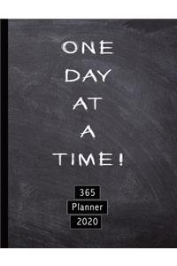 One day at a time! 365 Planner 2020