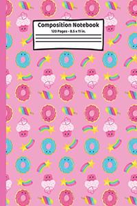 Donuts Composition Notebook
