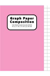 Graph Paper Composition Notebook