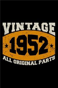Vintage 1952 All Original Parts