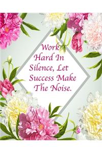 Work Hard In Silence, Let Success Make The Noise.