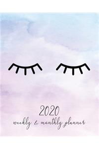 2020 Weekly And Monthly Planner