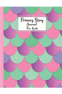 Primary Story Journal For Kids-Mermaid Scales