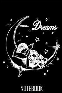 Dreams - Notebook - Notizbuch - 100 Seiten - 100 Pages - Journal