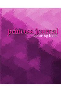 princess Pink Journal blank coloring book $ir Michael designer edition