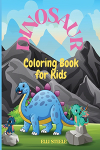 Dinosaur Coloring Book for Kids