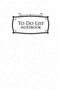 To Do List Notebook