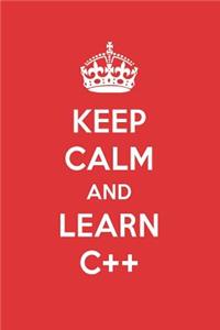 Keep Calm and Learn C++: C++ Designer Notebook