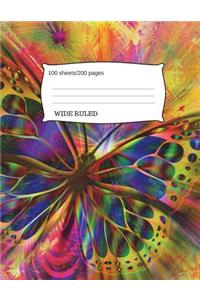 Butterfly Composition Notebook