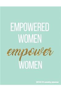 Empowered Women Empower Women 2018-19 Weekly Planner