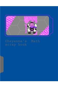 Cheyenne's Math scrap book
