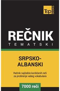 Srpsko-Albanski Tematski Recnik - 7000 Korisnih Reci