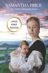 Their Son's Amish Baby LARGE PRINT