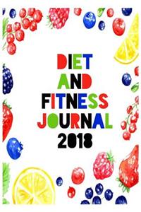 Diet And Fitness Journal 2018