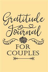 Gratitude Journal for Couples